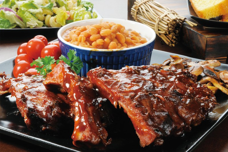 美式BBQ烤肋排